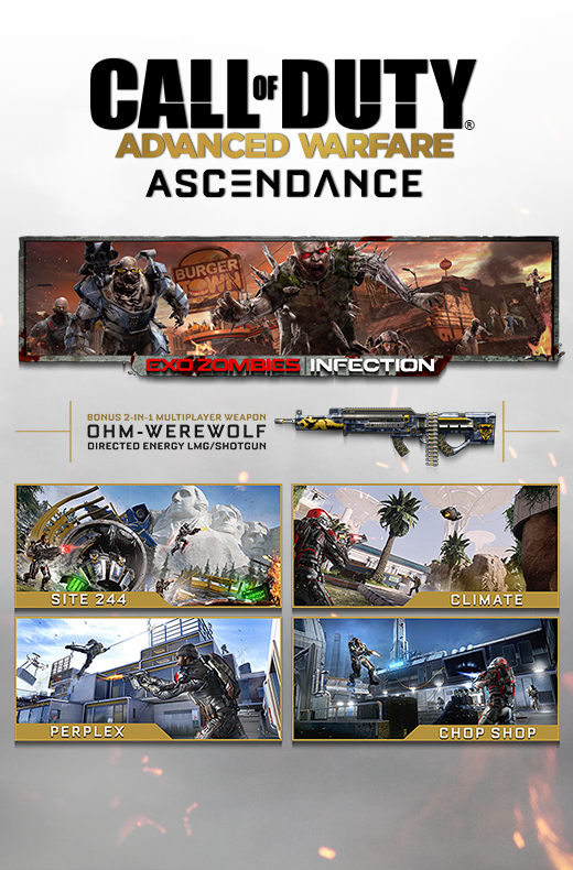 Call Of Duty Advanced Warfare Ascendance Dlc Game Ps4