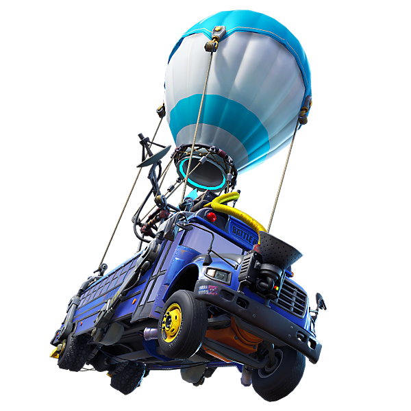 learn more about fortnite - fortnite battle bus front