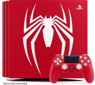 spider man ps4 console