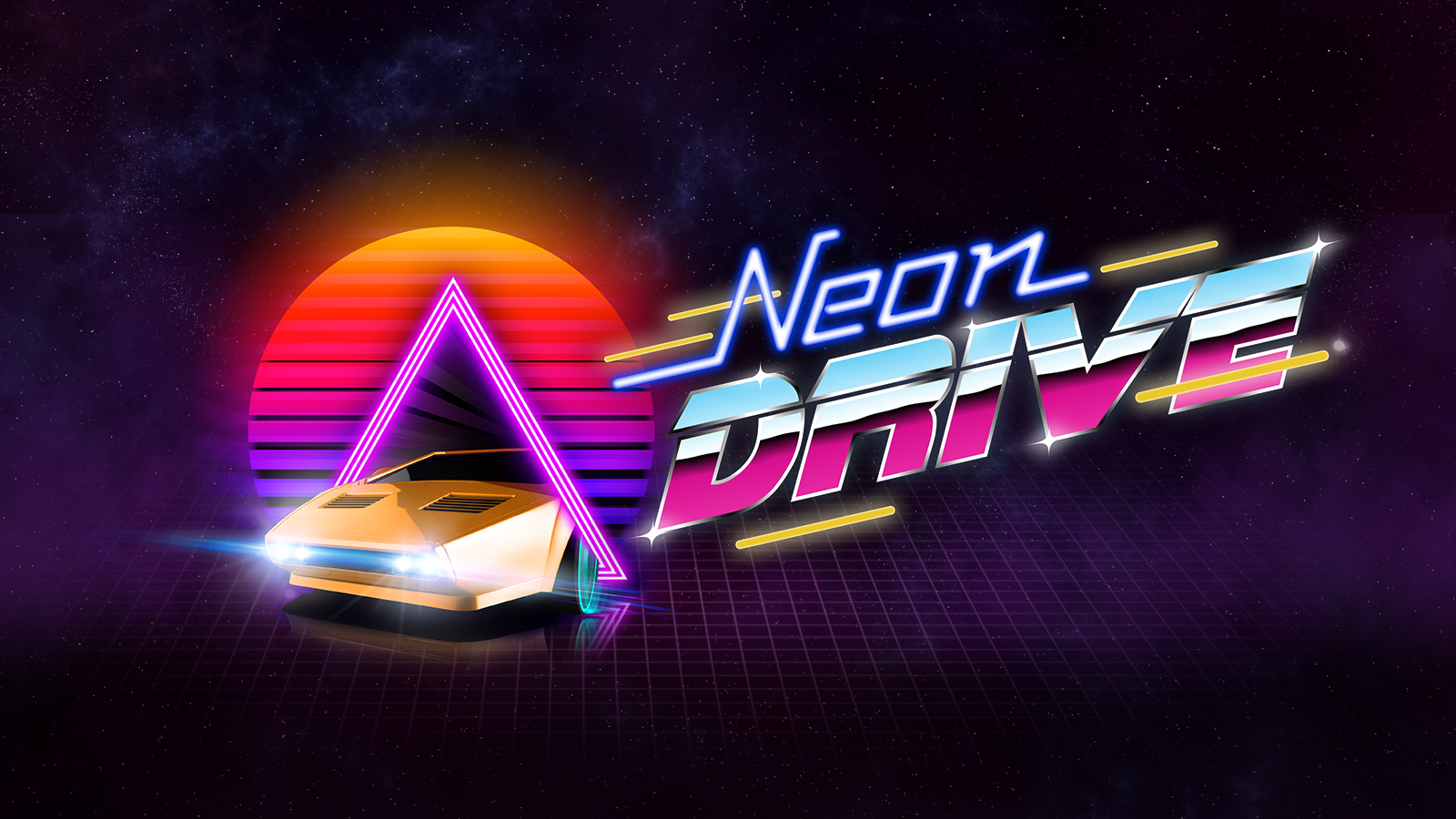 Neon Drive Game Ps4 Playstation