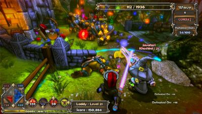 Dungeon Defenders Game Ps3 Playstation