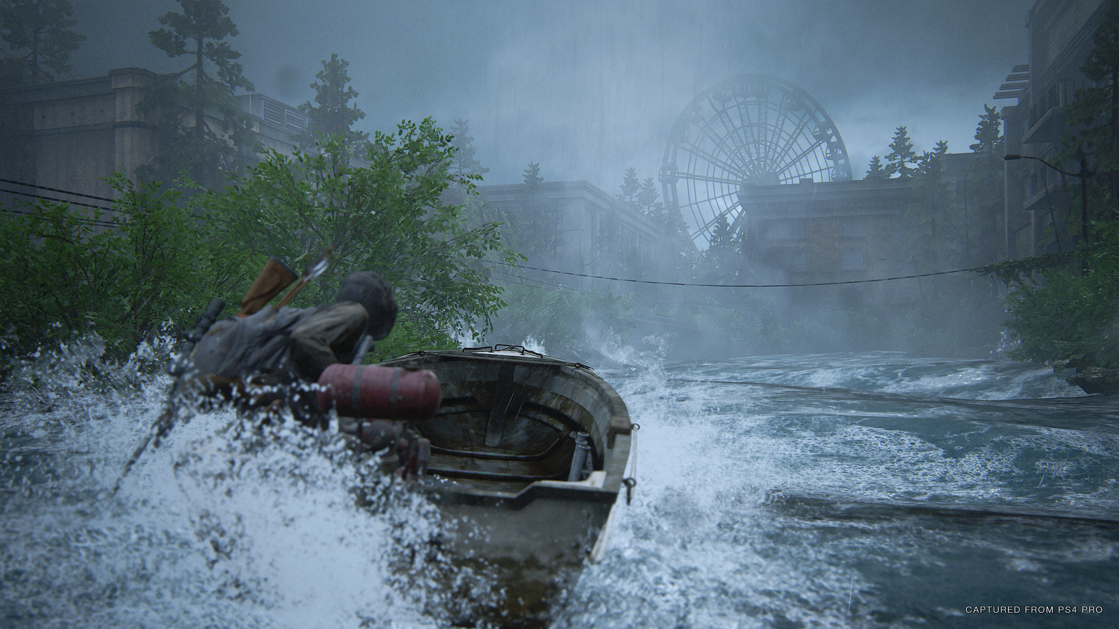 The Last of Us 2 - Ellie in boat
