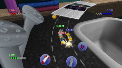 Micro machines v4 psp review